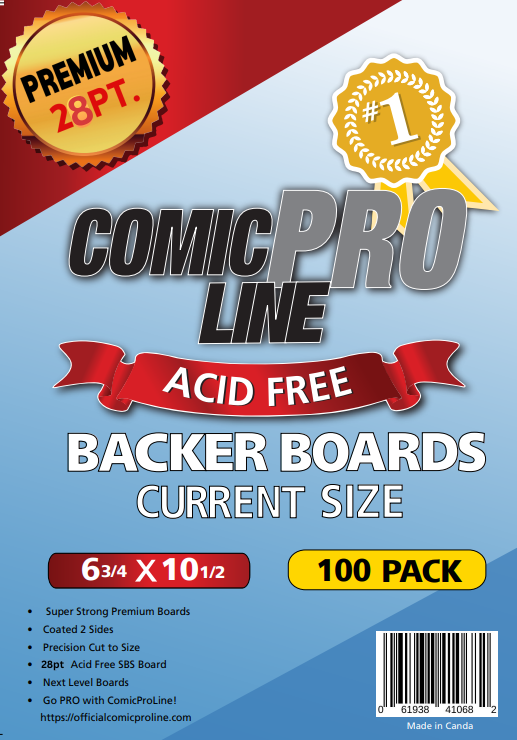 28pt Comic Boards  ComicProLine Acid Free Boards – Comic Pro Line