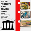 Regular Size Mylar Comic Bags - 100 Pack