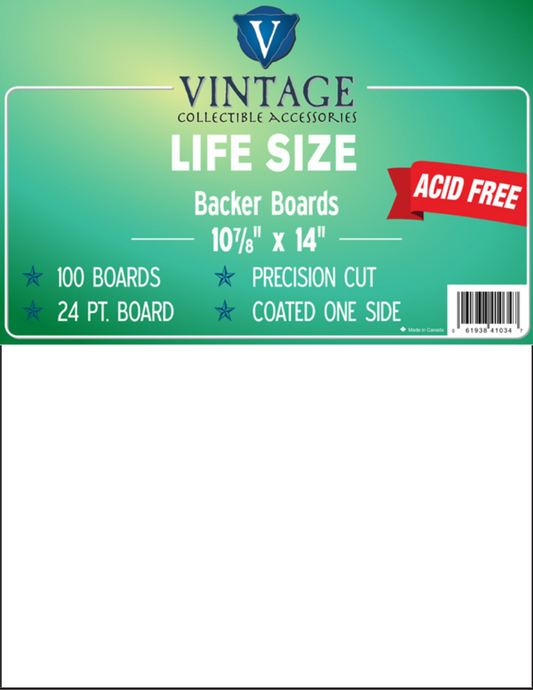 24pt Life Size Backing Boards