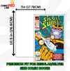 56pt Silver / Regular Comic Backing Boards
