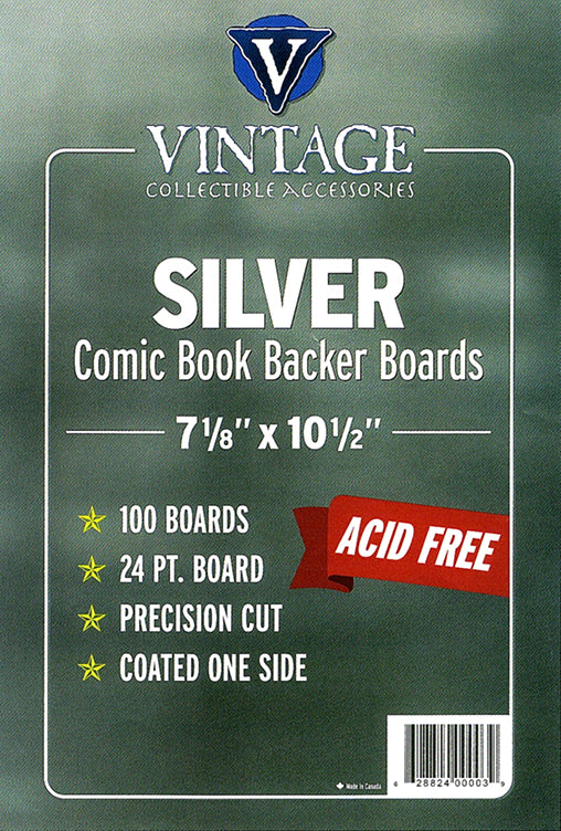 Comic Pro Line - Silver / Regular Size - 7 1/8 x 10 1/2 - Comic