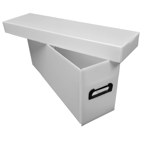 20 Premium White Short Comic Book Storage Boxes - Holds Up To 150 Comics Each Comic Short Box - Foto 9