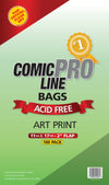 Art Print Bags – 11 1/4″ x 17 1/4″ with 2″ flap