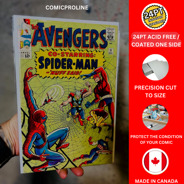 24pt Current Comic Backing Boards