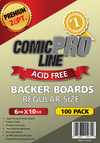 Premium 28PT Regular Size - 6 7/8" X 10 1/2" - Coated Both Sides