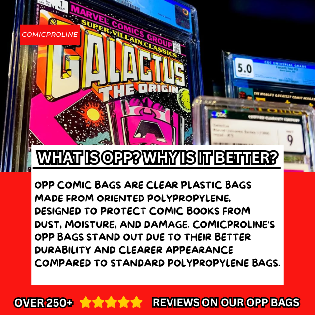 Graded Size Comic Bags