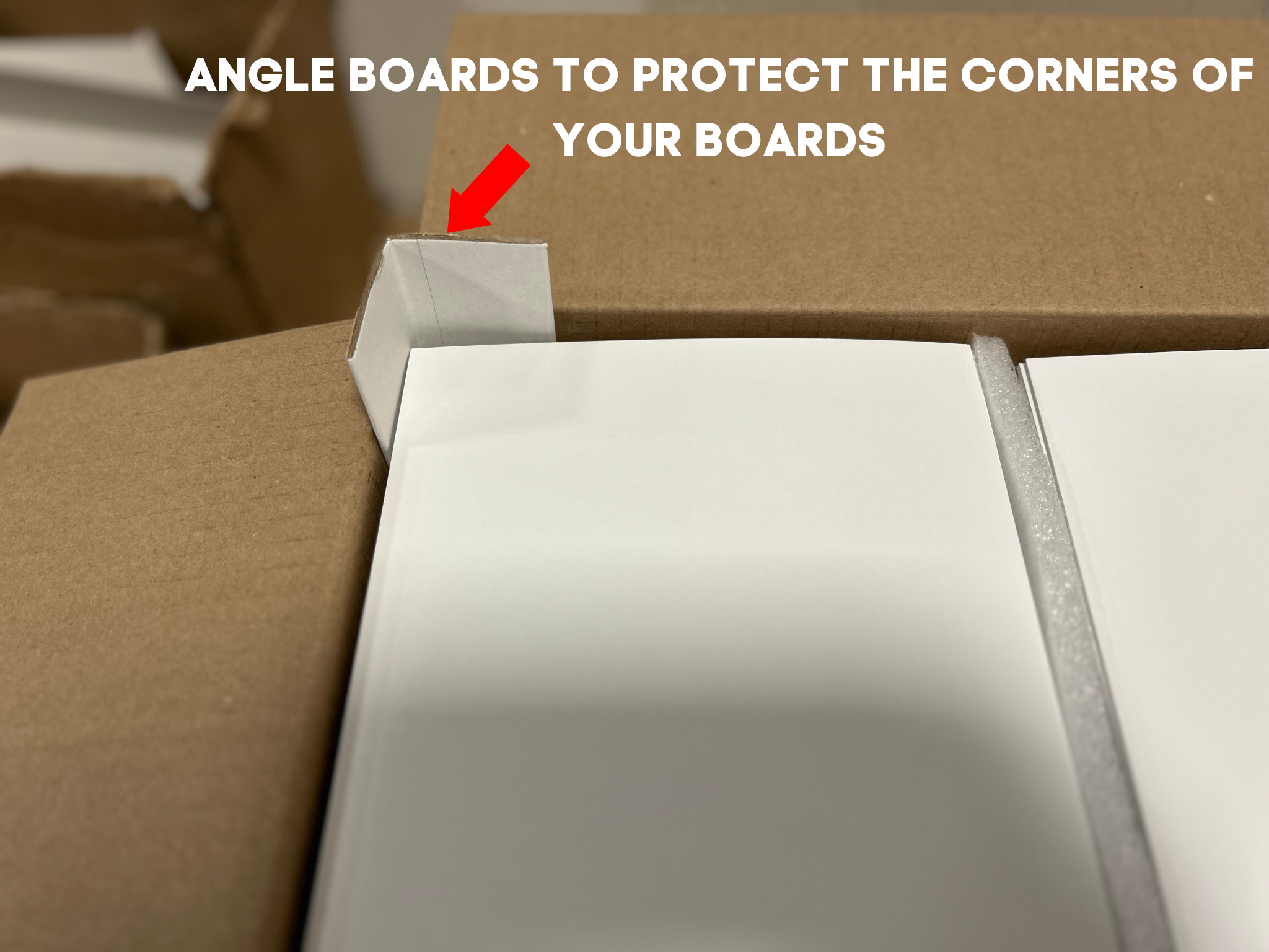 Bulk 24PT Regular Backing Board - 1000 Loose Boards Per Case