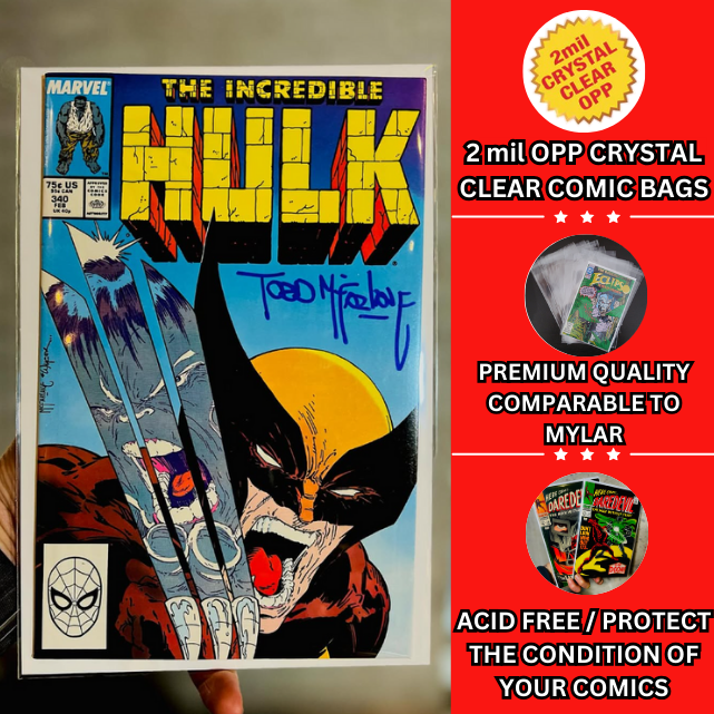 Silver Size Comic Bags