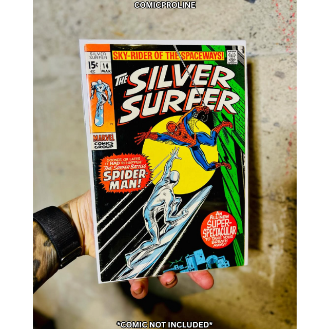 Resealable Regular Size Mylar Comic Bags - 100 Pack