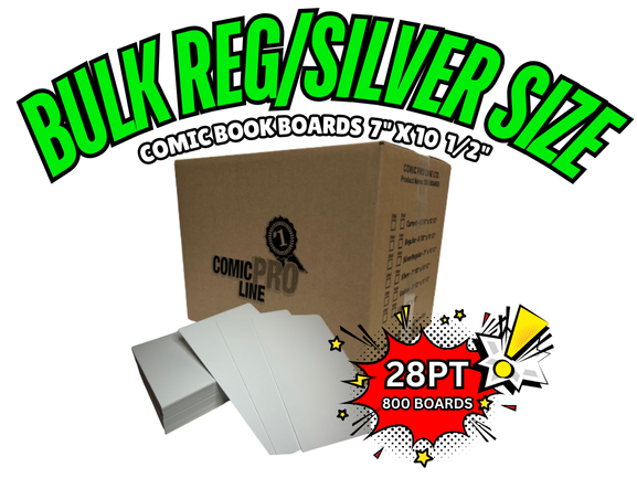 BULK 28PT REGULAR/SILVER BACKING BOARDS - READ DESCRIPTION