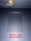 Silver Size - 60pt Clear Acrylic Boards - 7 1/8" X 10 1/2" - 5 Pack