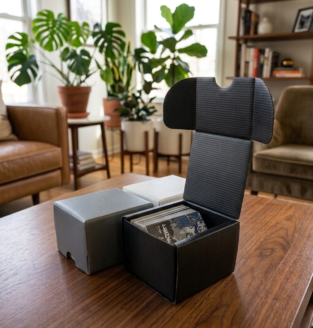 200 Count Plastic Storage Card Box - Bundle of 50