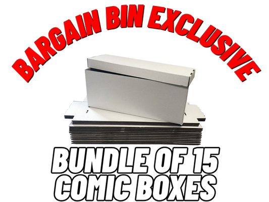 Long Comic Box (Cardboard) - Bundle of 15 (READ DESCRIPTION)