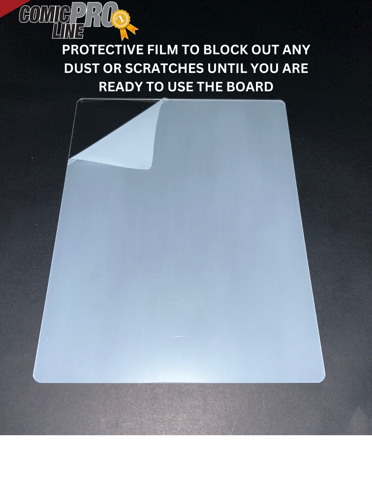 Regular Size - 60pt Clear Acrylic Boards - 6 7/8 X 10 1/2 - 5 Pack –  Comic Pro Line