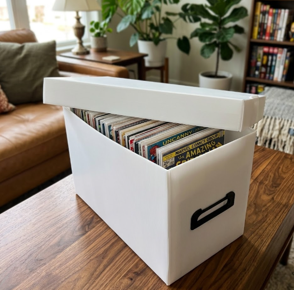 Comic Short Box (Corrugated Plastic) - Bundle of 10 or 20