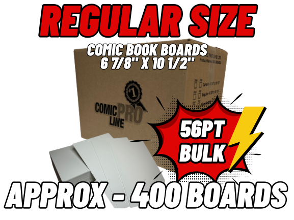 BULK 56PT REGULAR BACKING BOARDS - READ DESCRIPTION