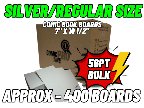 BULK 56PT SILVER/REGULAR BACKING BOARDS - READ DESCRIPTION