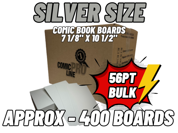 BULK 56PT SILVER BACKING BOARDS - READ DESCRIPTION