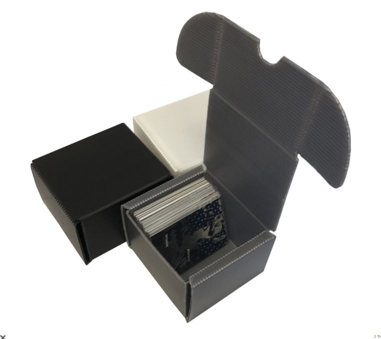 200 Count Plastic Storage Card Box - Bundle of 50