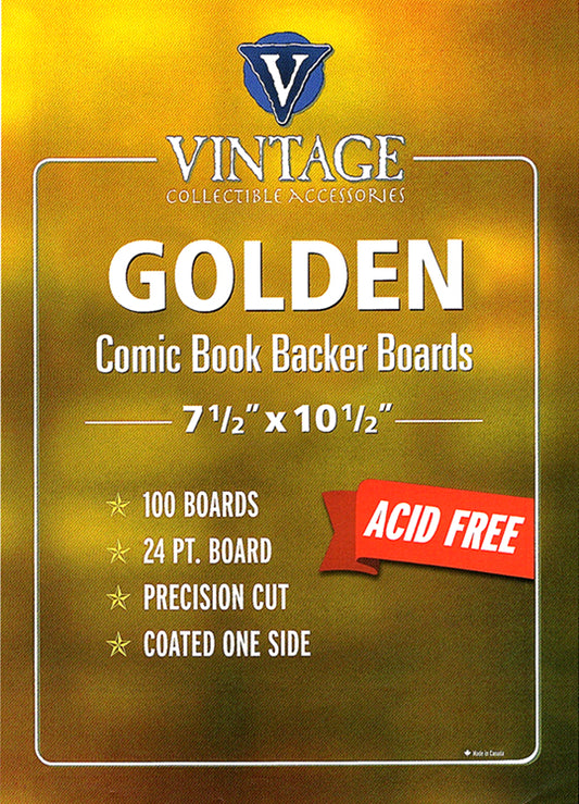 Comic Backer Boards for Current Age Size Comic - Backboard 24PT - 100 –  EVORETRO Canada