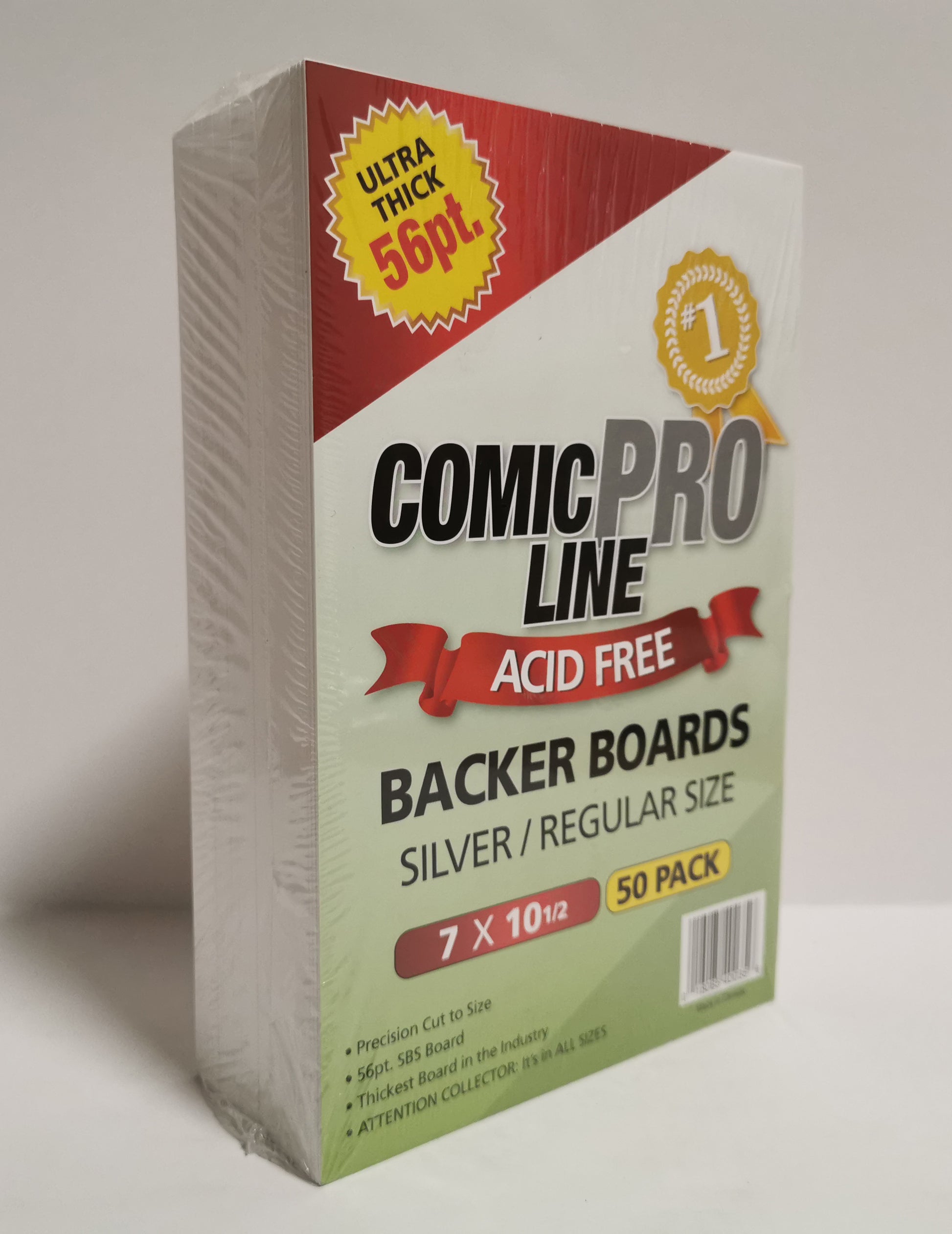 Pack of 50 E Gerber Full Back Premium Archival Large Comic Book Boards