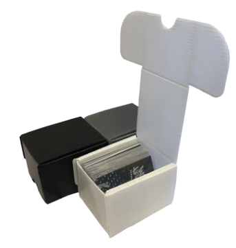 100 Count Plastic Storage Card Box - Bundle of 50