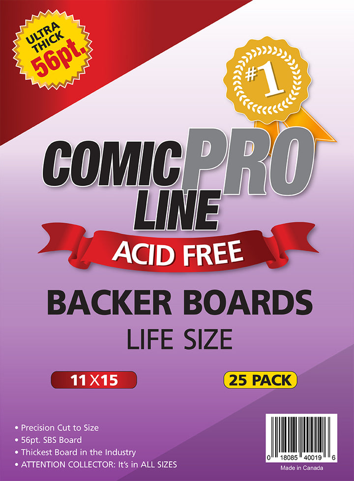 Shop Comic Book Boards Acid Free Comic Backer Boards Comic Pro Line