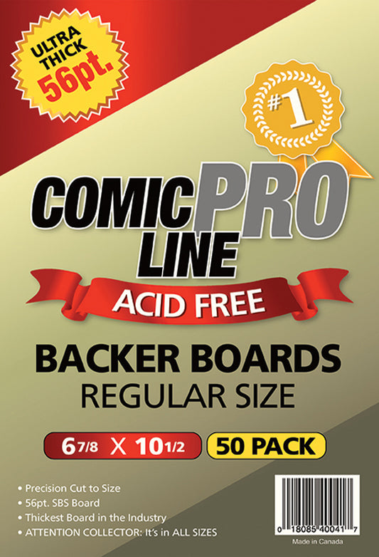 56pt Backer Boards  ComicProLine 56pt Boards – Comic Pro Line